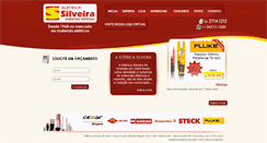 Desktop Screenshot of eletricasilveira.com.br